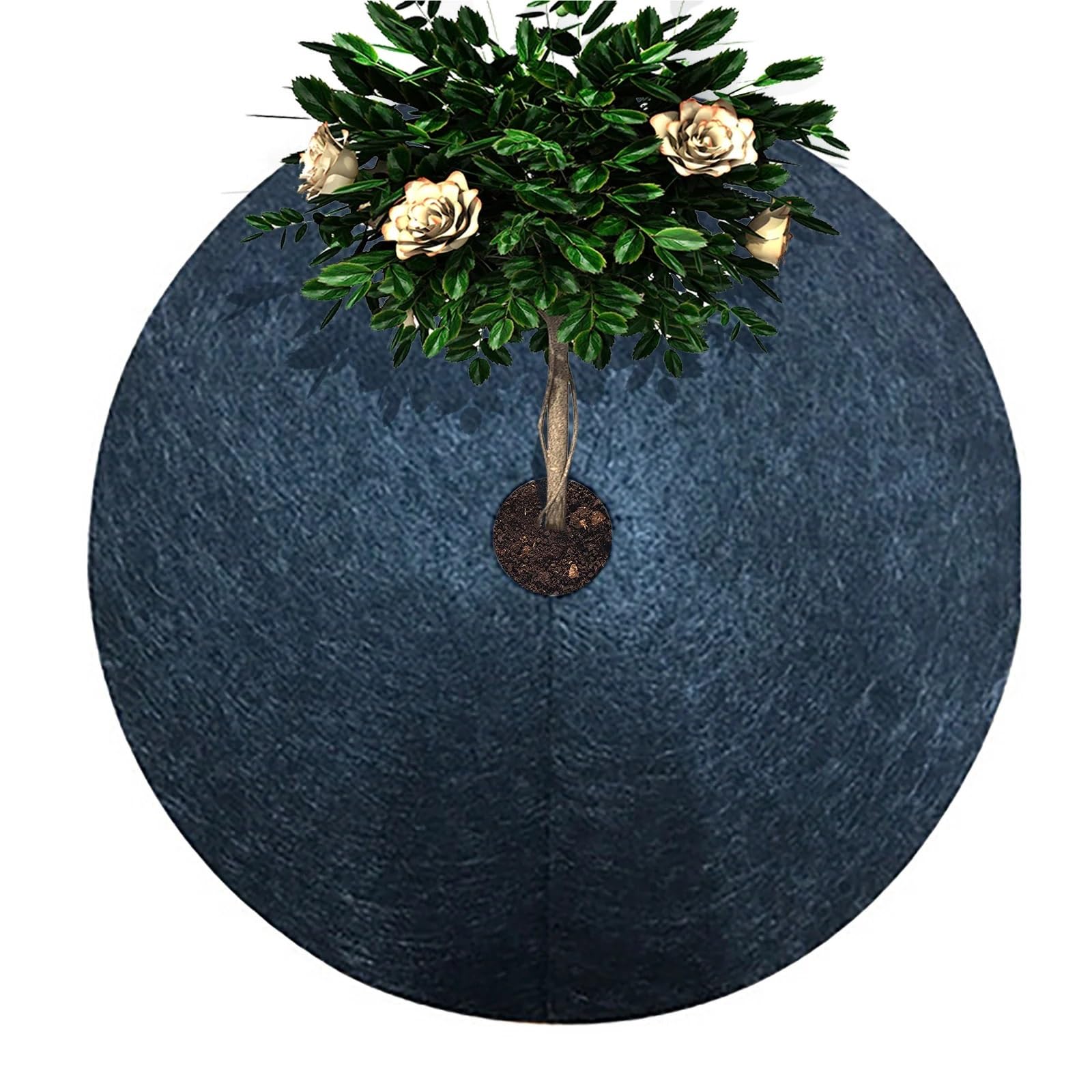 Malla Antihierbas 12 Uds. Paño a Prueba de Malas Hierbas, Tela no Tejida for el Control de Malas Hierbas, Tela Degradable for Suelo de jardinería, Membrana Transpirable for pastizales(25cm)