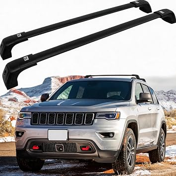 330 lb Roof Rack Cross Bars Fit for 2011-2021 Jeep Grand Cherokee