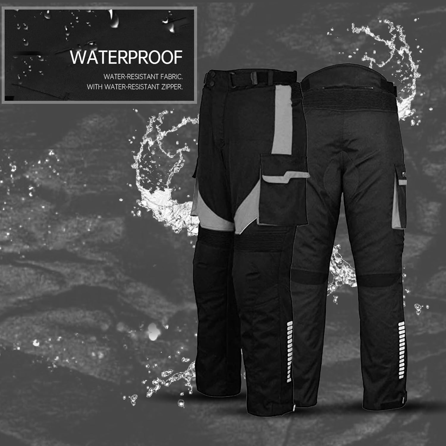 Motorbike Pants Cordura Textile Fabric Enduro Motocross Protective Trouser Motorbike Riding Armor Pants CE Approved - Image 5