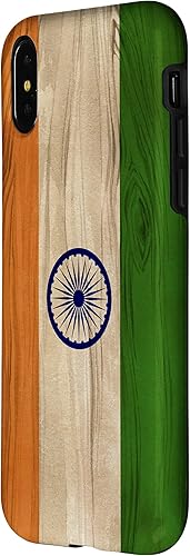 Miniatura 8 de iPhone 12 Pro Max India Flag and Vintage Barn Background - Indian Pride Case