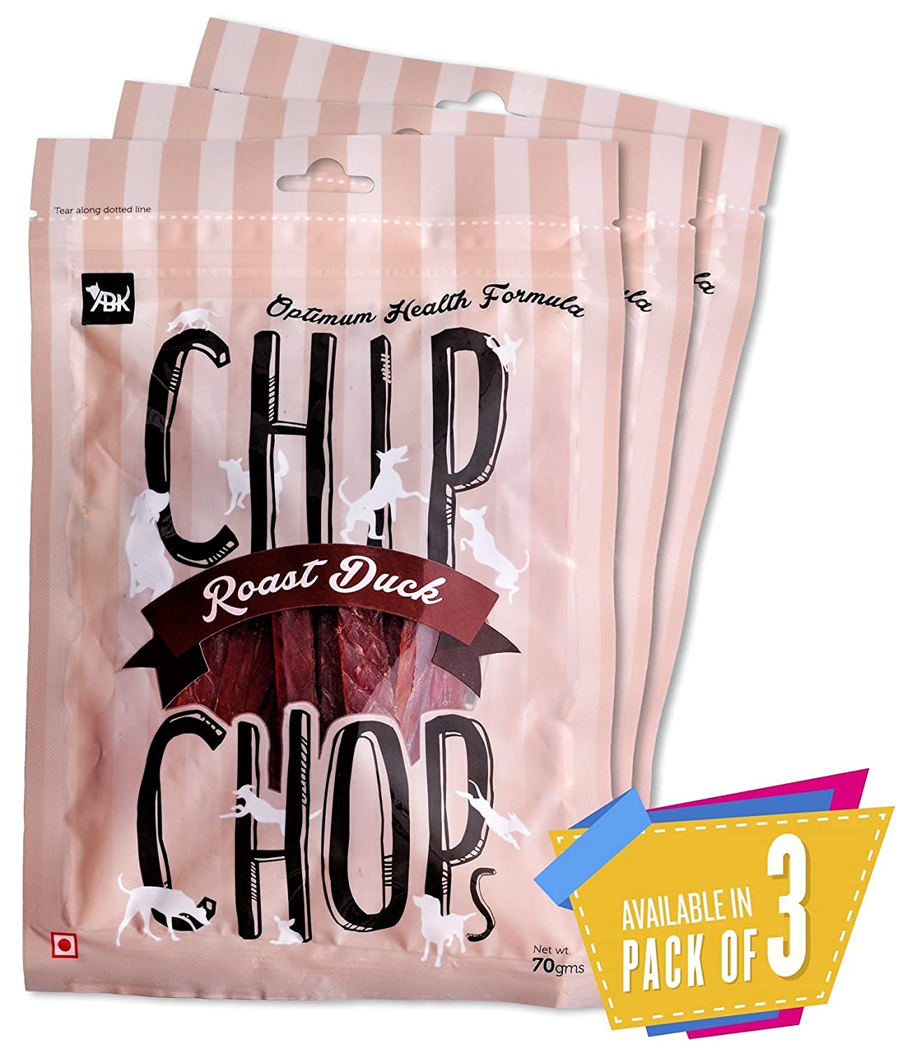 CHIP CHOP Roast Duck 70g (Pack of 3) (B097N8KQV7) Amazon Price History, Amazon Price Tracker