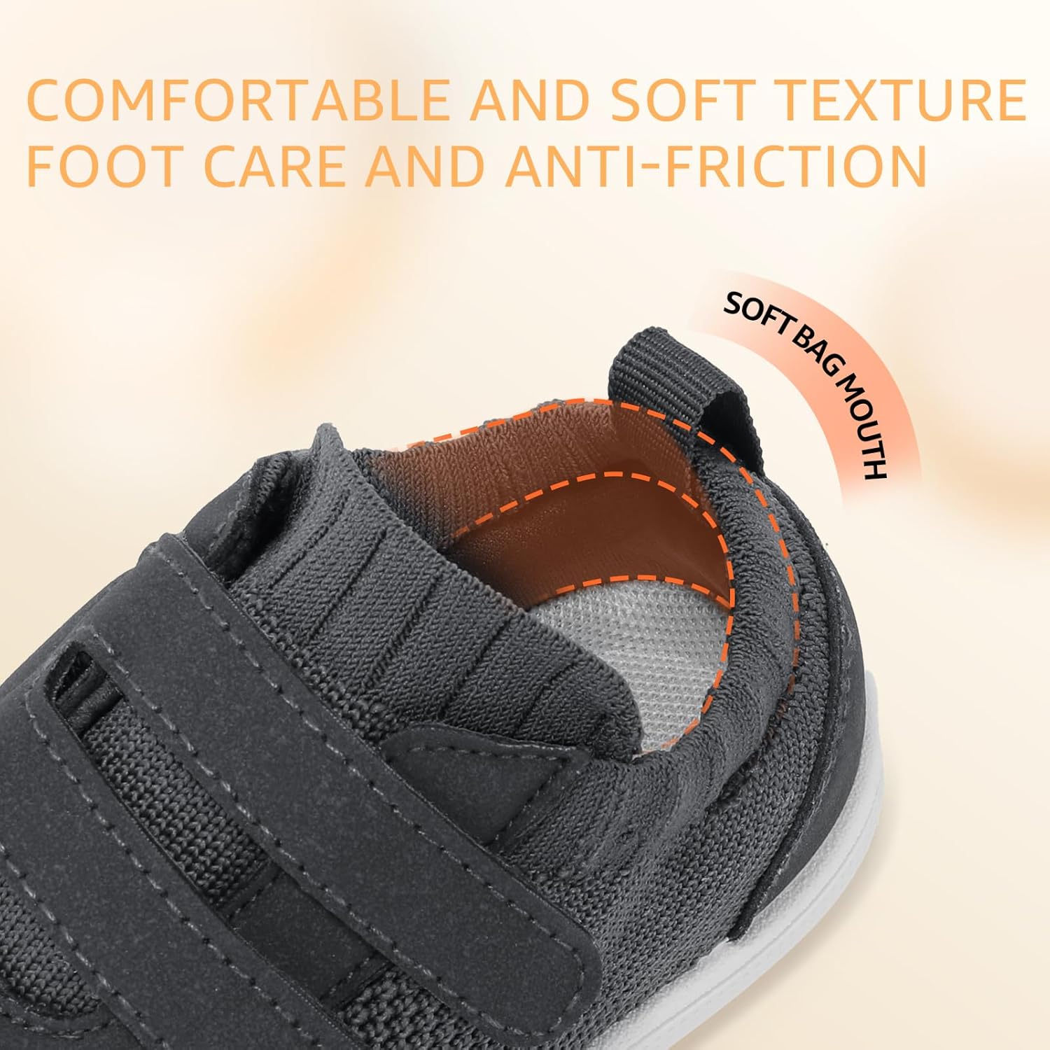 Toddler Wide Toe Box Barefoot Shoes Boys Girls Sneaker Tennis Sneakers Breathable Non-Slip First Walking Shoe School Activities - Image 8