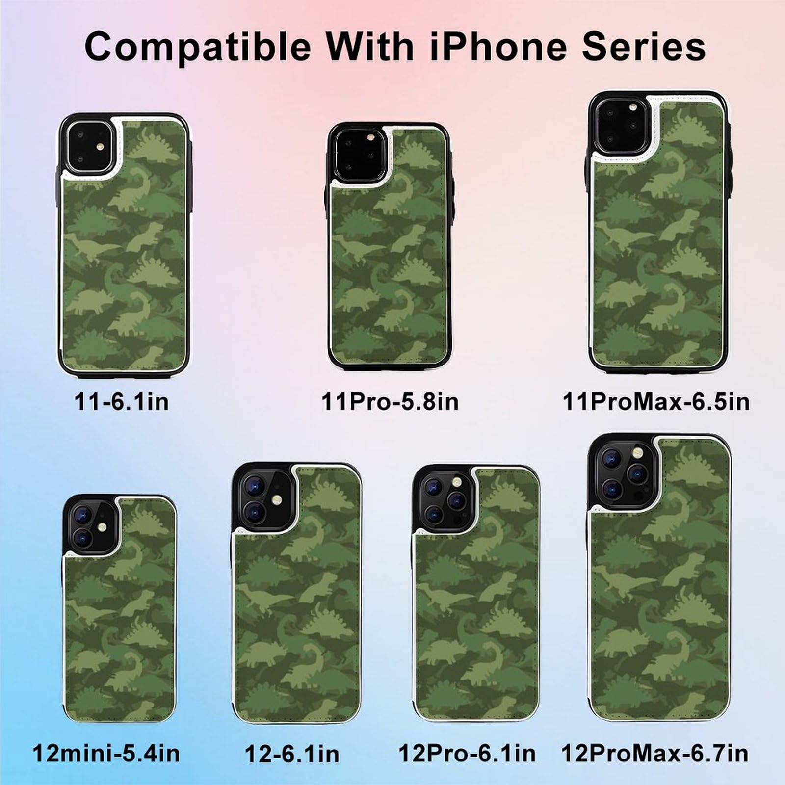 Amazon.co.jp: iPhoneXR ケース カモフラージュ 恐竜 迷彩柄 手帳型 PU