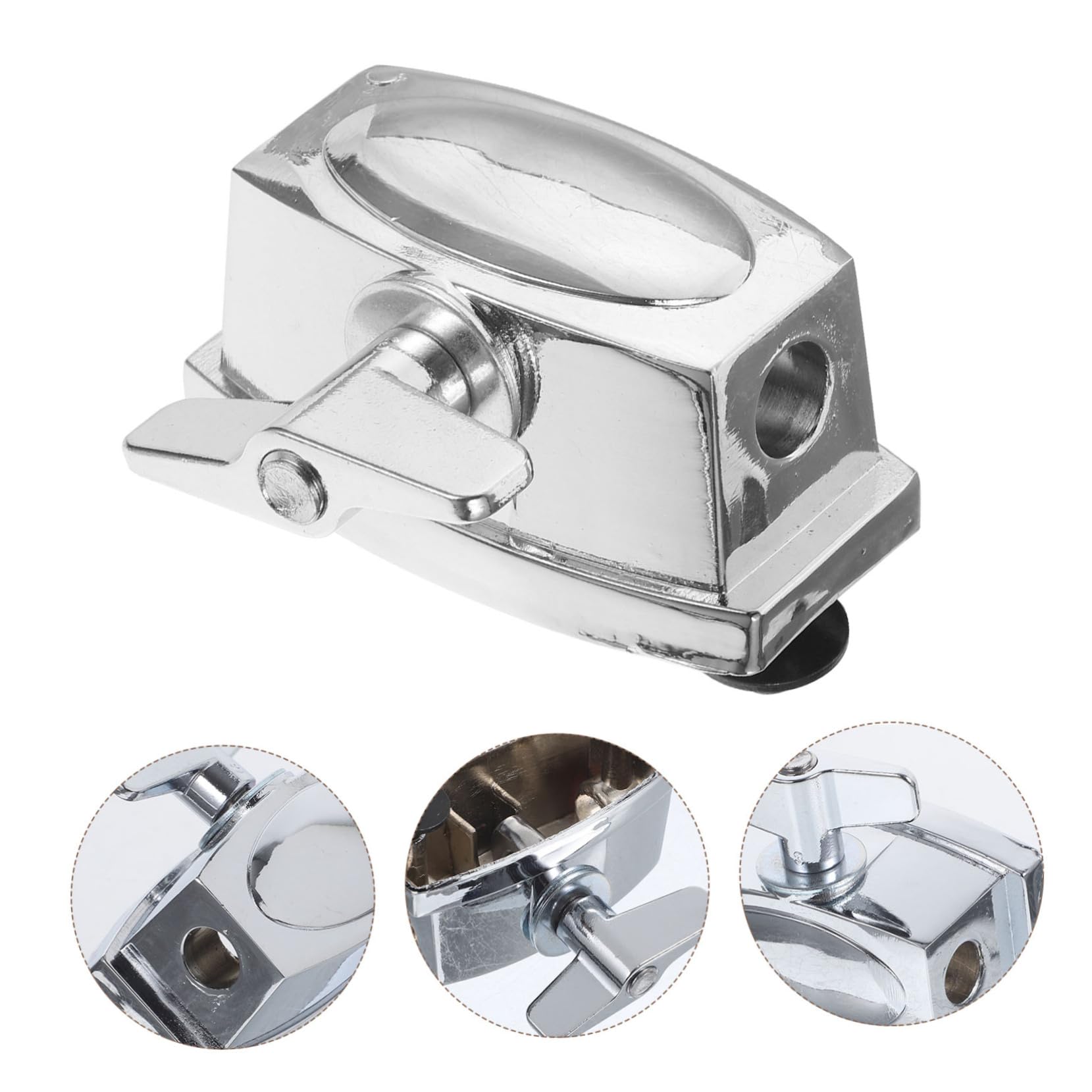 Support De Avec Étrier De Sol Pour Tom Base De Fixation Accessoire Pour Kit De Batterie