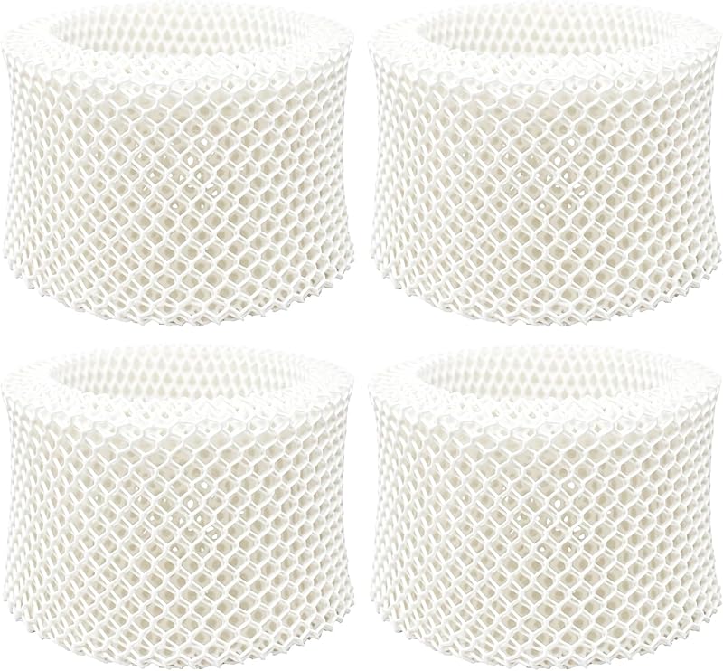 Humidifier Replacement Filters A for Honeywell Humidifier HAC-504 HAC-504AW | For HAC504V1 HCM350 HCM-350W HCM-300T HCM-315T HCM-600 HCM-710 HCM Series & Cool Mist Humidifiers, 4 Pack Wicking Filter A