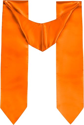 Tassel Depot Unisex Graduation Stole - Made in the USA - 62 Inches - 11 Colors Available
