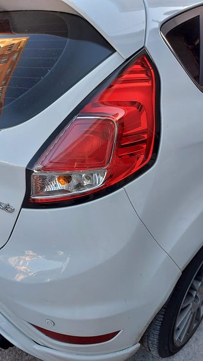 Graficar Design Ford Fiesta MK6 ile Uyumlu Stop Çerçeve Sticker Kolay Uygulama Uzun Ömürlü, Mat Siyah