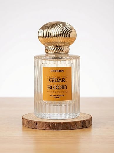 D'Pherin Cedar Bloom Unisex Perfume 50ml | Premium Eau de Parfum (EDP) with Cedarwood &amp; Floral Notes | Luxury Gift for Men...
