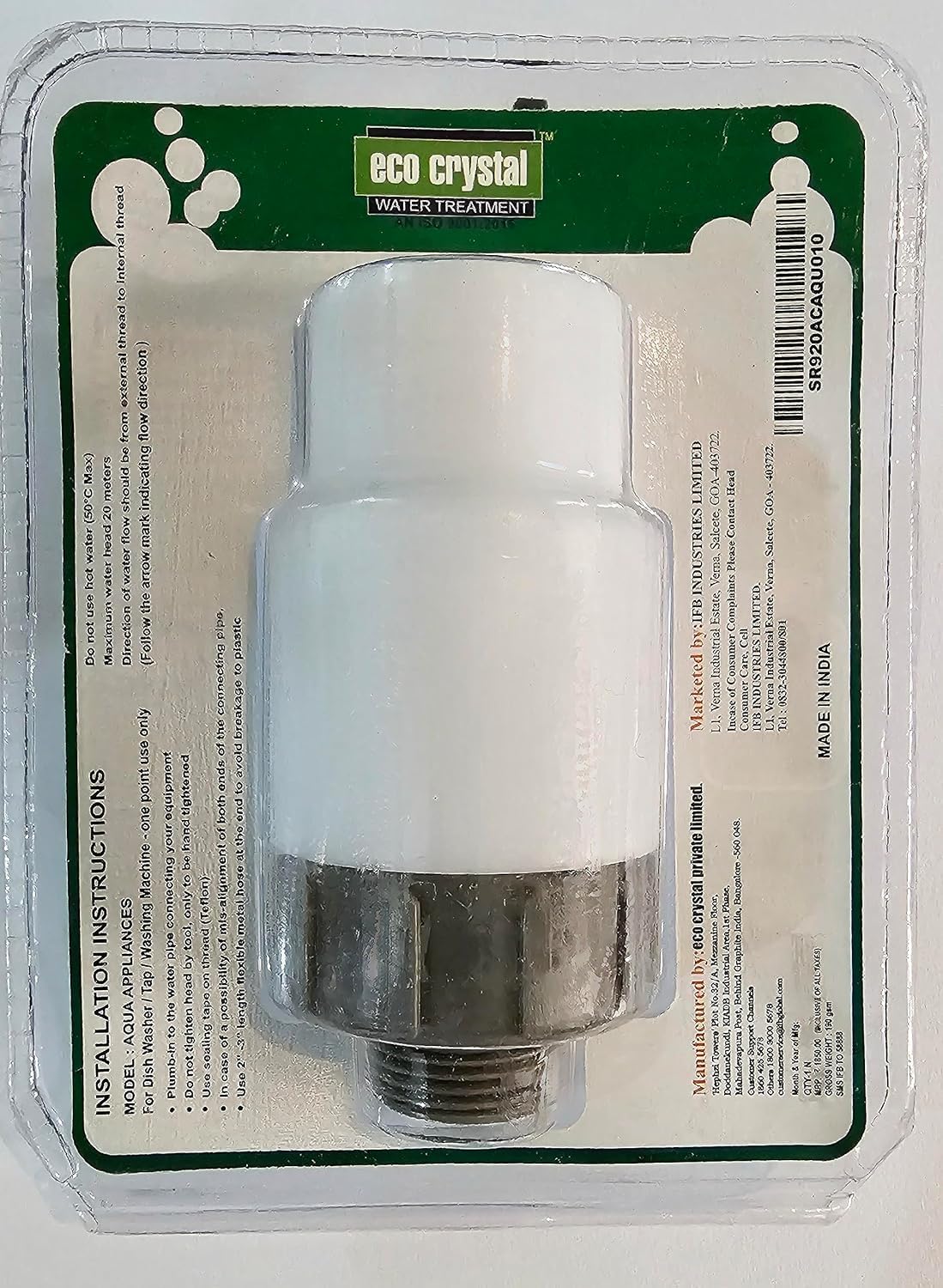 KaaShri™, Magnetic Water Filter/Softener for All Brands of Washing Machines