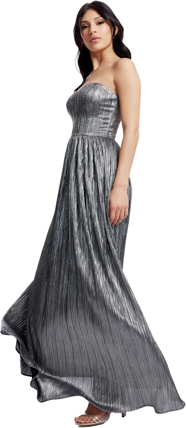 Dress The Population Womens Audrina Fit and Flare Midi Dress - Image 3