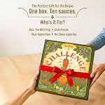 Hot Sauce Challenge Box with Tasting Rules – Party Game with Craft Sauces from Mild to Extreme Heat – Includes Hot Ones Flavors – Made in Canada – Premium Gift Set – 10 x 148ml