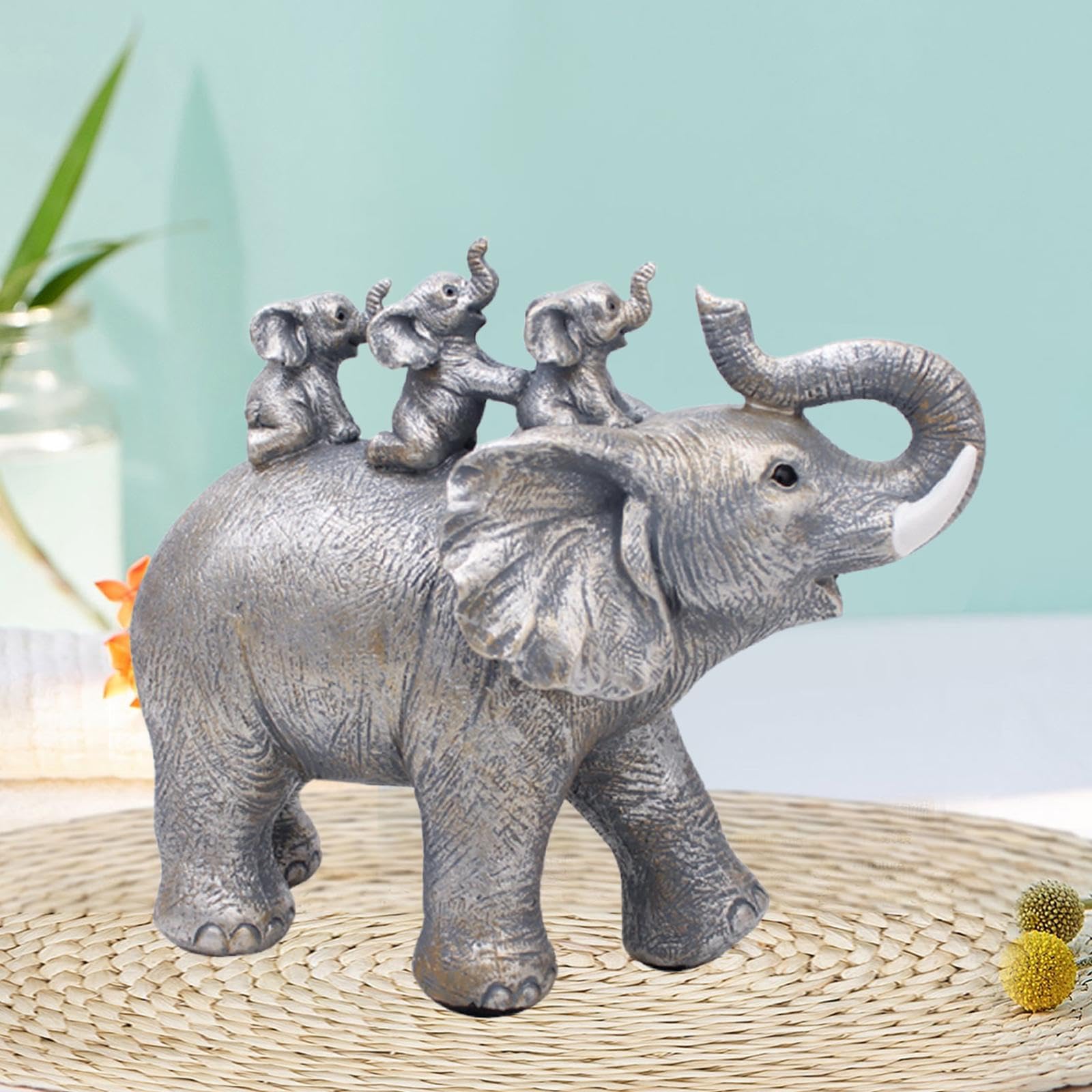 ソワジック 象 elephant soizick 置き物 フランス製 2つセット