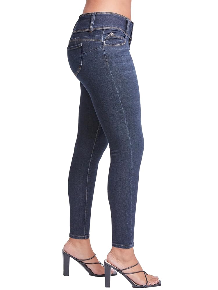 YMI Jeans Women's Sustainable Wannabettabutt Skinny Jeans