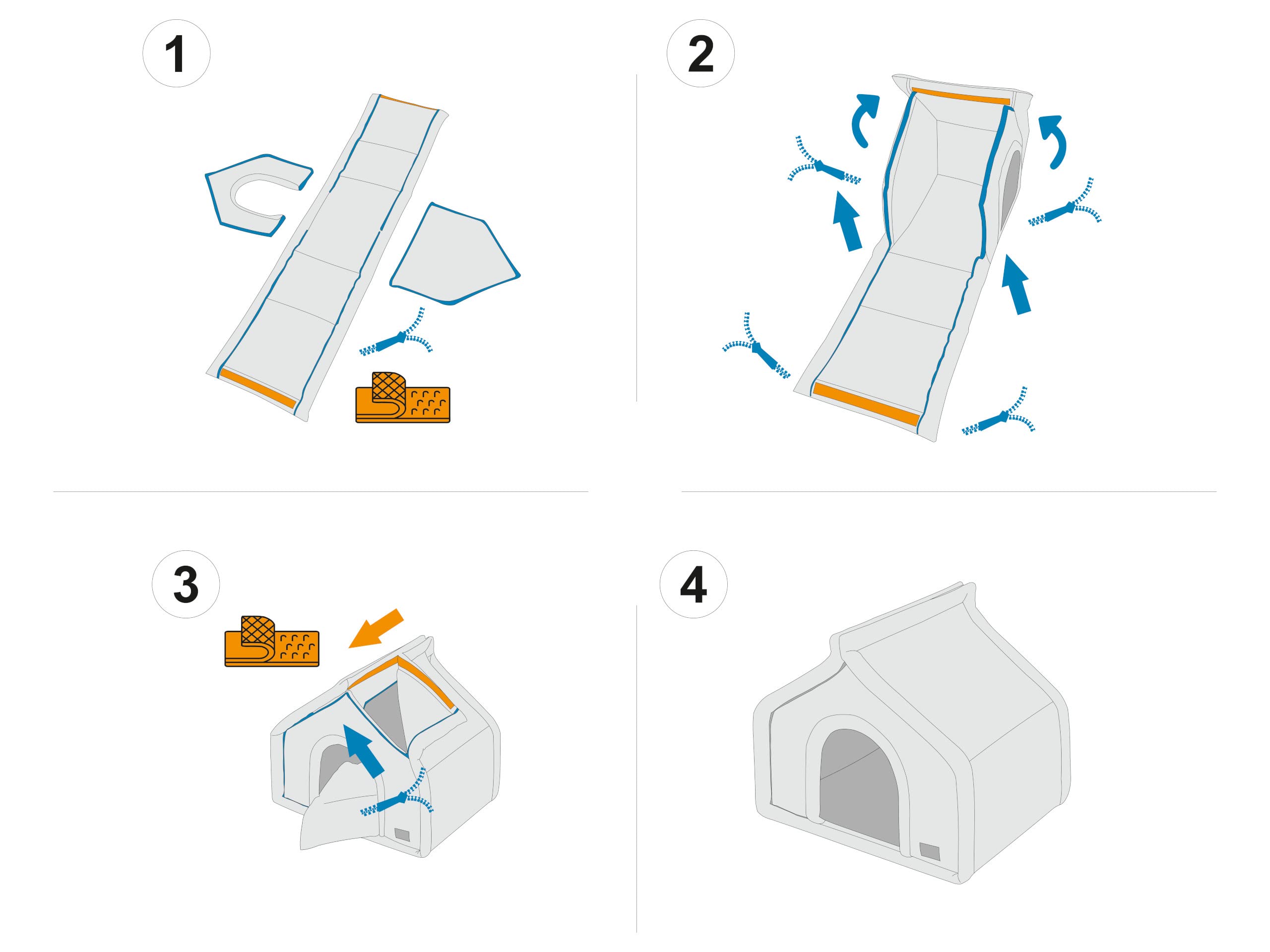 PillowPrim Domek dla zwierząt domowych, buda dla psa, buda dla psa, miejsce odpoczynku, budka dla zwierząt, domek dla psów, legowisko dla psa, rozmiar 3: 60 x 50 cm grafitowy