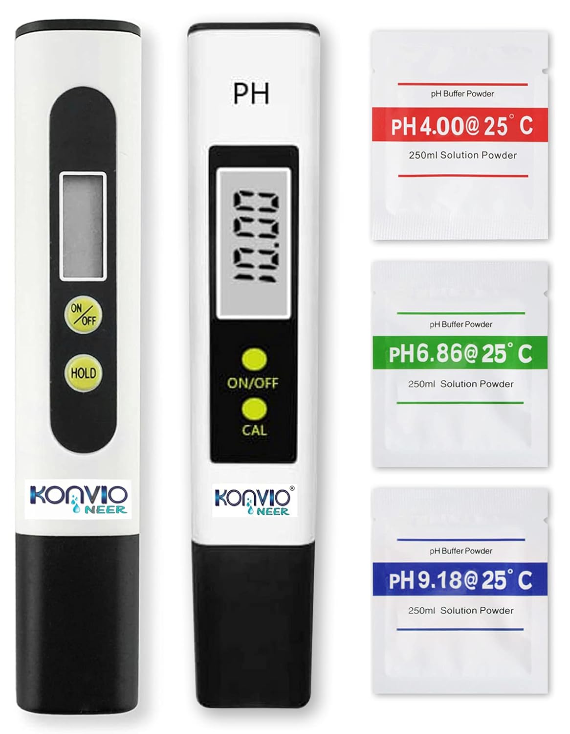 Konvio Neer TDS meter and PH Meter combo, tds and ph testers for water testing Amazon.in