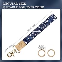 Vista 93 de Ecovision - Llavero con correa para llaves, llaveros de pulsera con 2 argollas para llaves para mujer