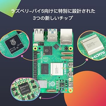 TRASKIT Raspberry Pi 5 Compatible with 4 GB Mainboard / Japanese Technical Standards Compliant