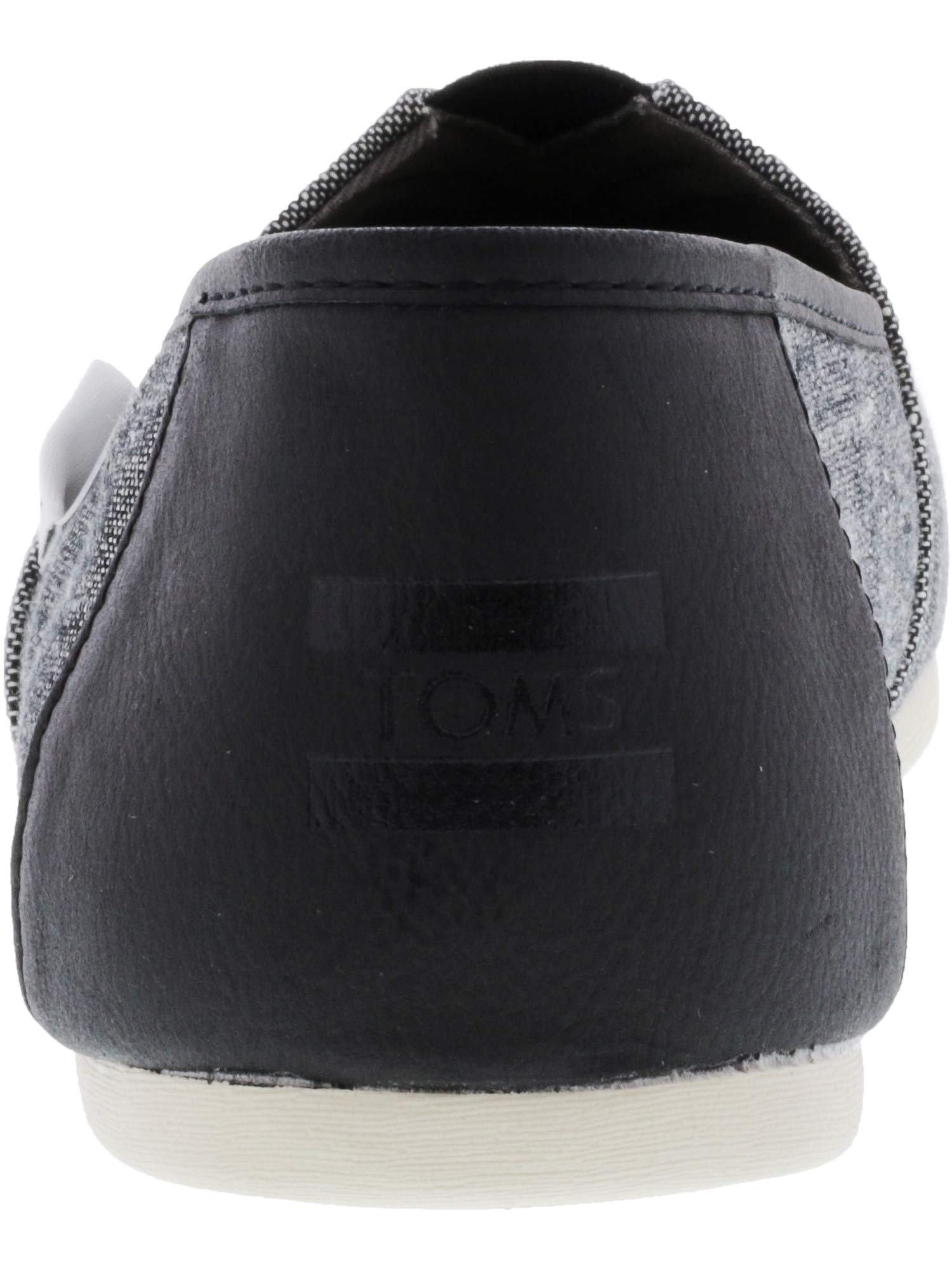 Toms Mens Classic Textured Chambray Black Trim Ankle High 
