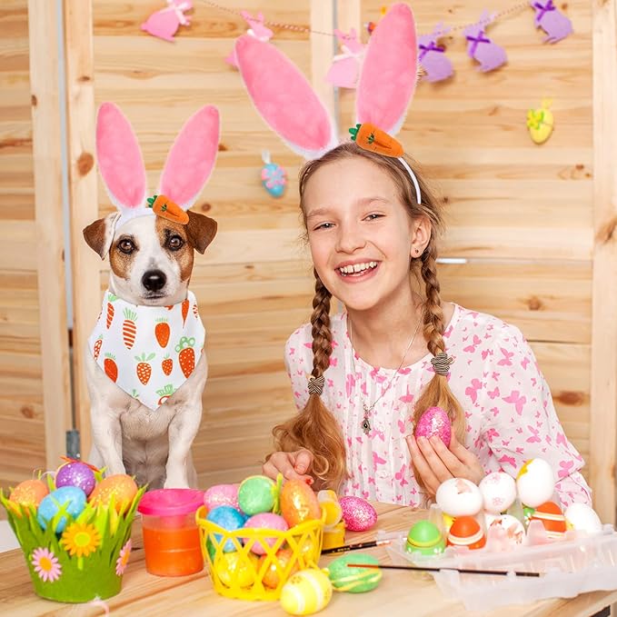 Disfraz de Conejo de Pascua para Perro, 7 Piezas miniatura 7