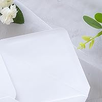 Vista 9 de PONATIA Paquete de 50 sobres A1, sobres blancos de 3.62 x 5.2 pulgadas, perfectos para tarjetas de boda, tarjetas RSVP, sobres de tarjetas de regalo