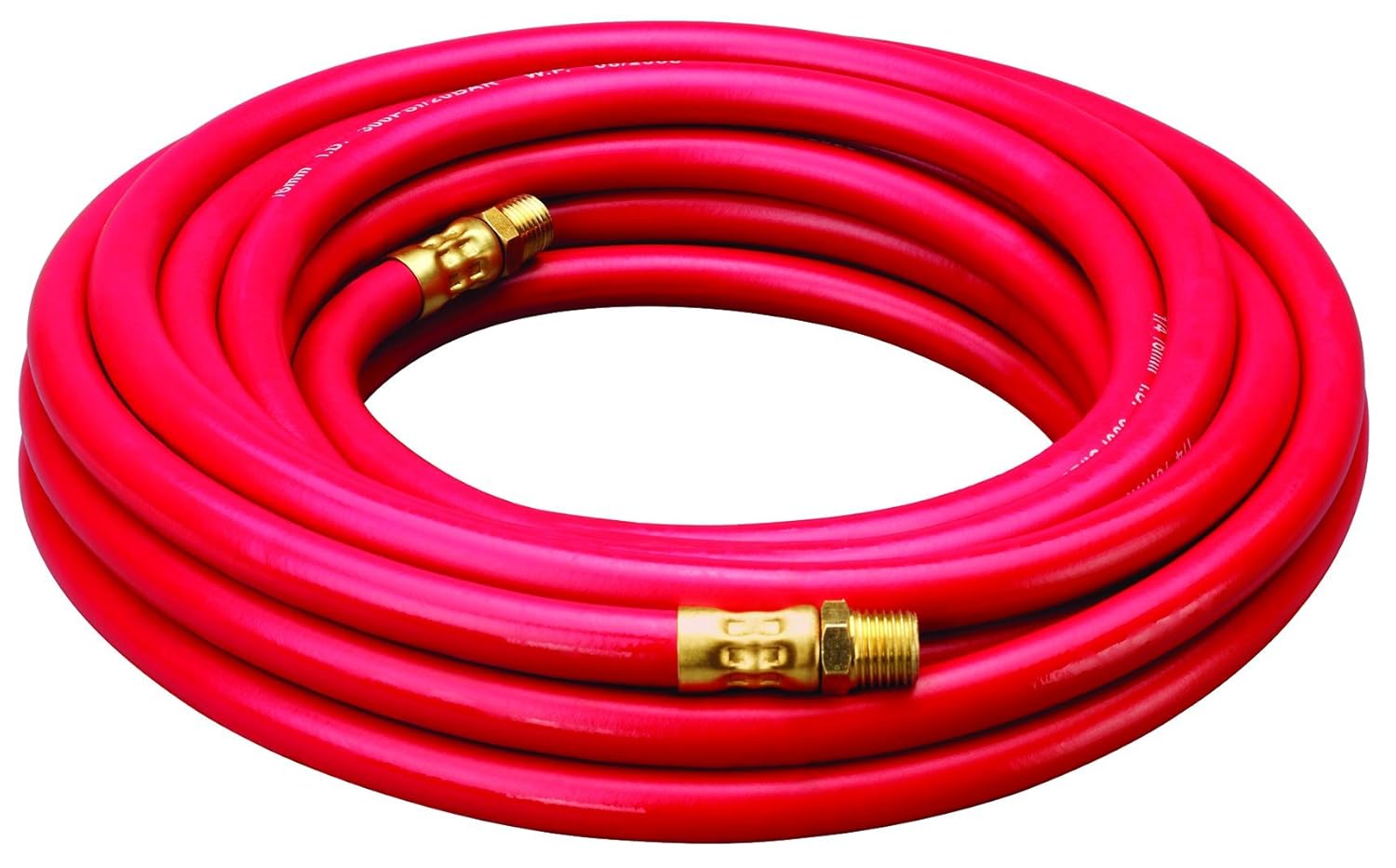 Amflo 512-25E 1/4" x 25' Rubber Air Hose