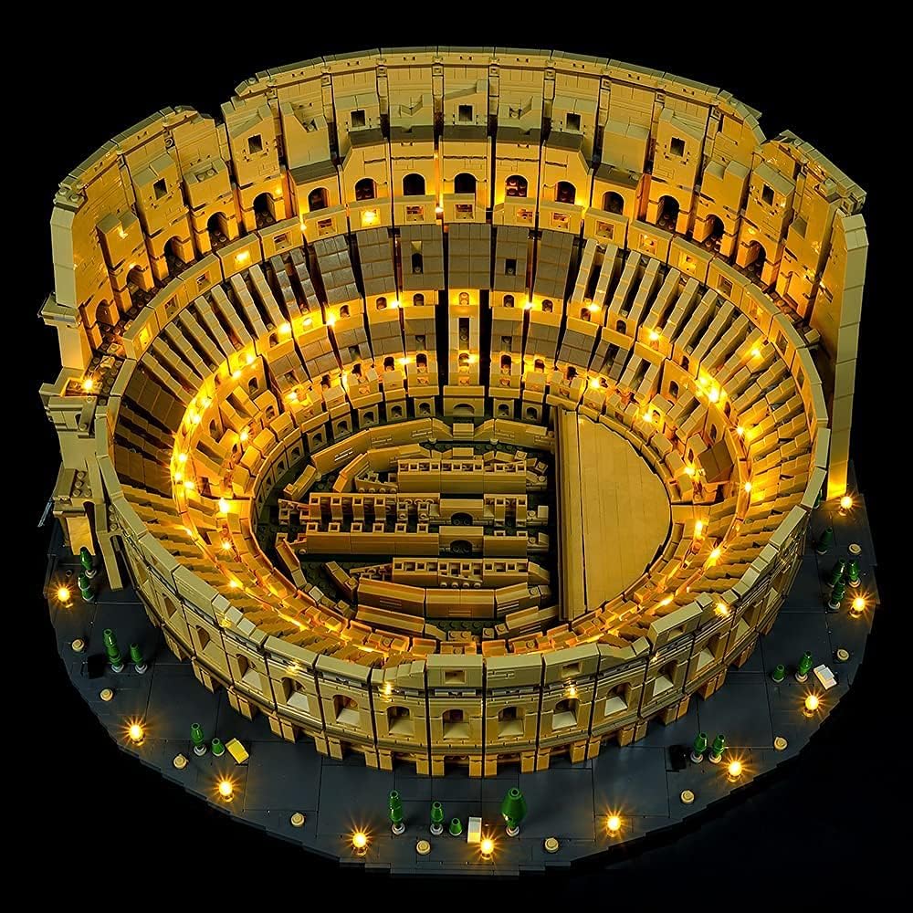 RC Led Light kit Compatible with Lego 10276,Decoration Lighting Kit for (Colosseum) Building Blocks Model.(Only Led Light Kit) (Classic Version) image 4
