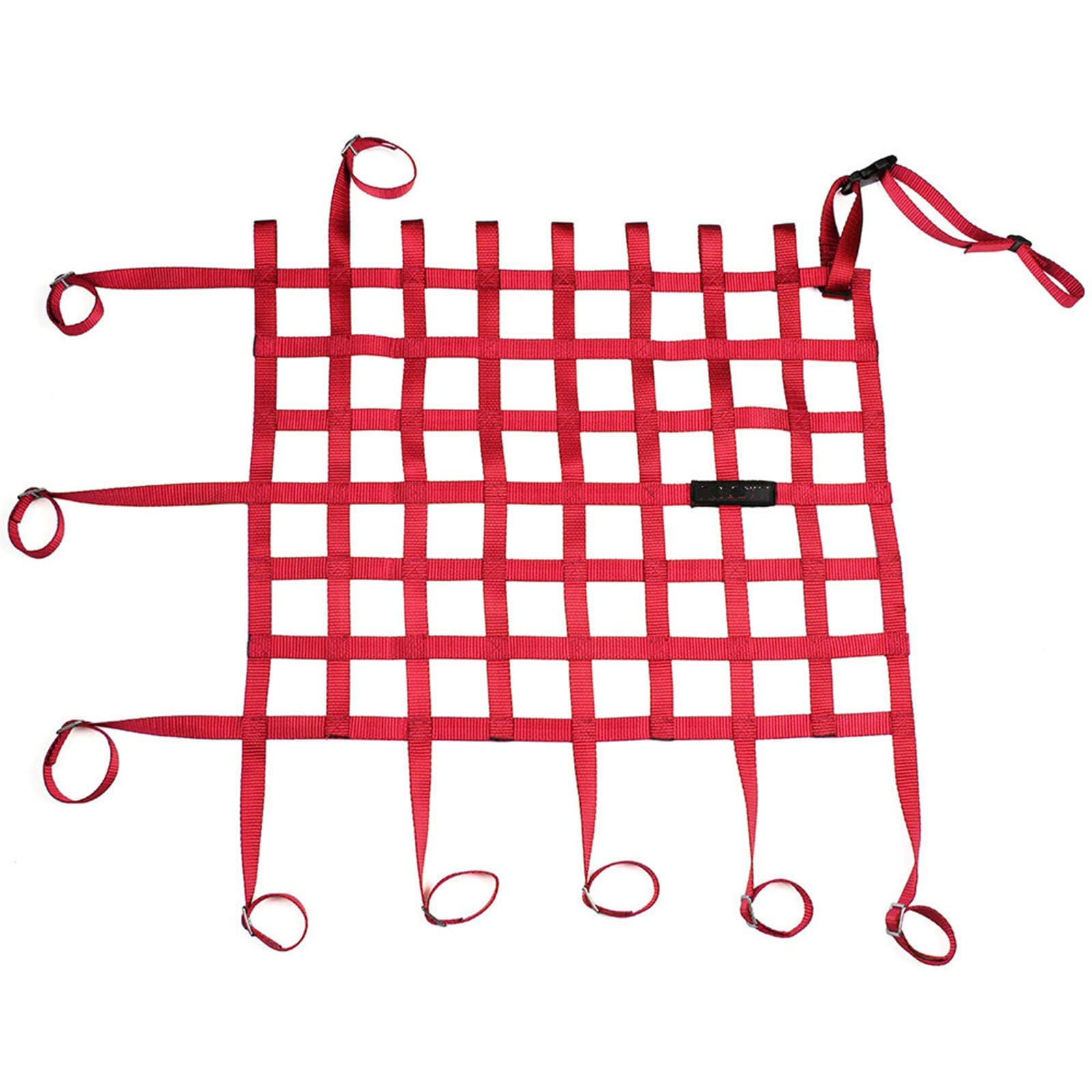 Filets De Levage en Nylon - Filet De Protection De Fenêtre De Voiture De Course, Filet De Protection Anti-Collision De Sécurité Contre La Dérive De Véhicule Tout-Terrain, Personnalisable(C)