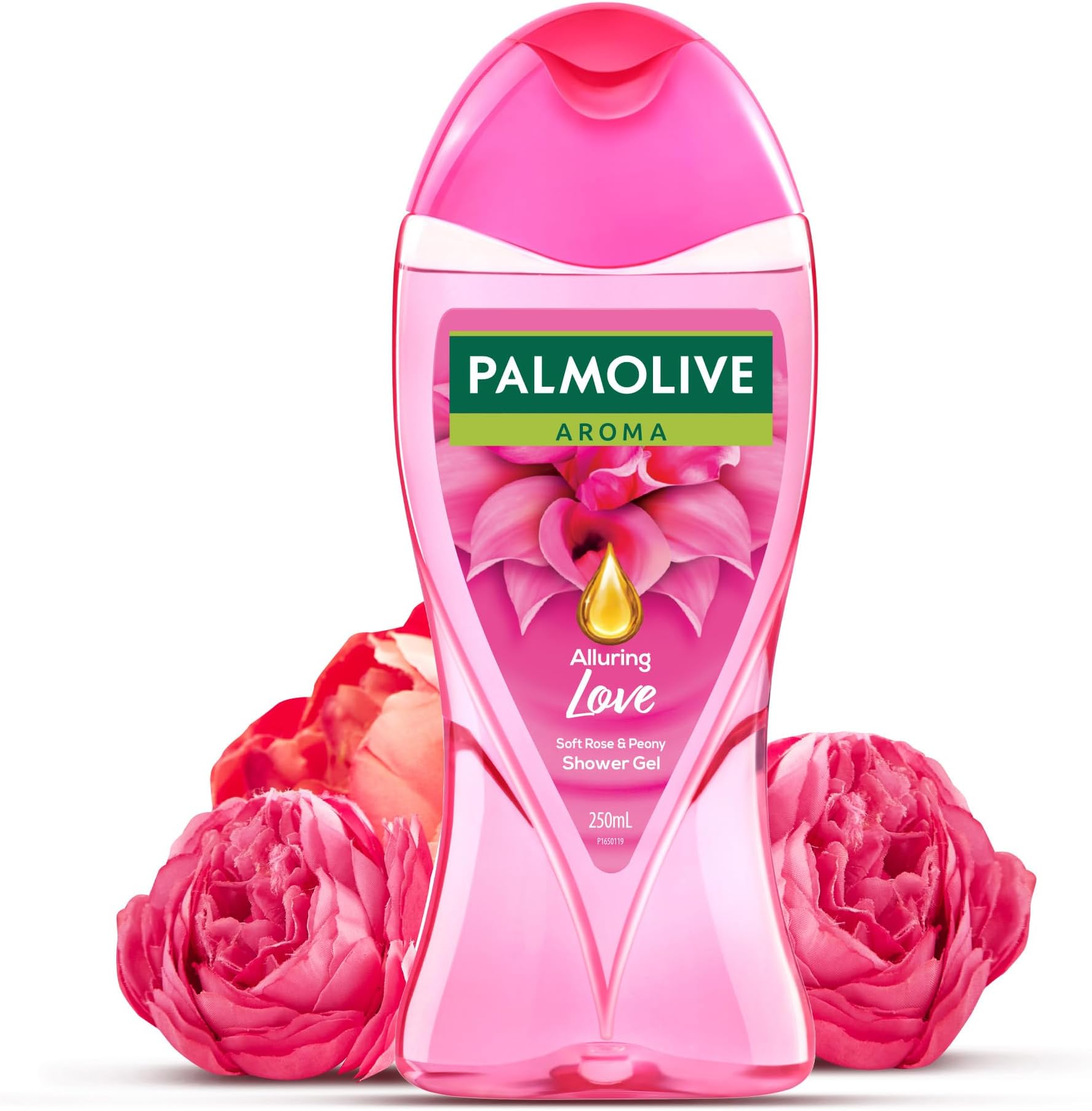 Soft Rose&Peony Aroma Alluring Love Body Wash For Women&Men|Mood Boosting Fragrance|Brightening|For Youthful,Hydrated Skin|No Paraben&Silicone,Ph Balanced,Body Wash Shower Gel 250Ml