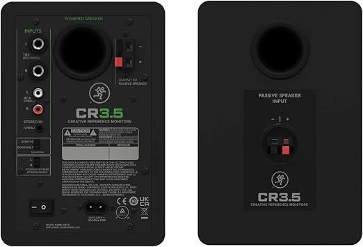 MACKIE CR3.5BT Creative Reference Bluetooth Active 3.5 Studio Monitor (Black)