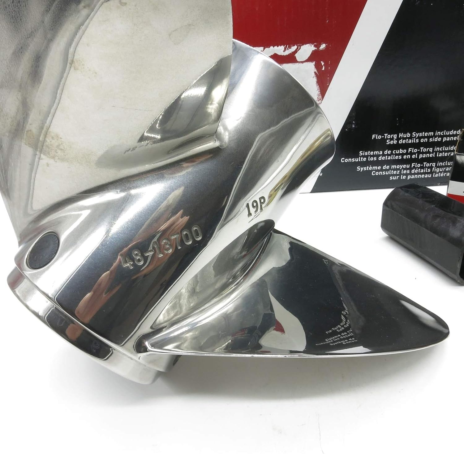 Mercury Mercruiser OEM Mirage Stainless Steel Prop 15-1/4x19 Propeller 15.3 48-13700A46 by Mercury