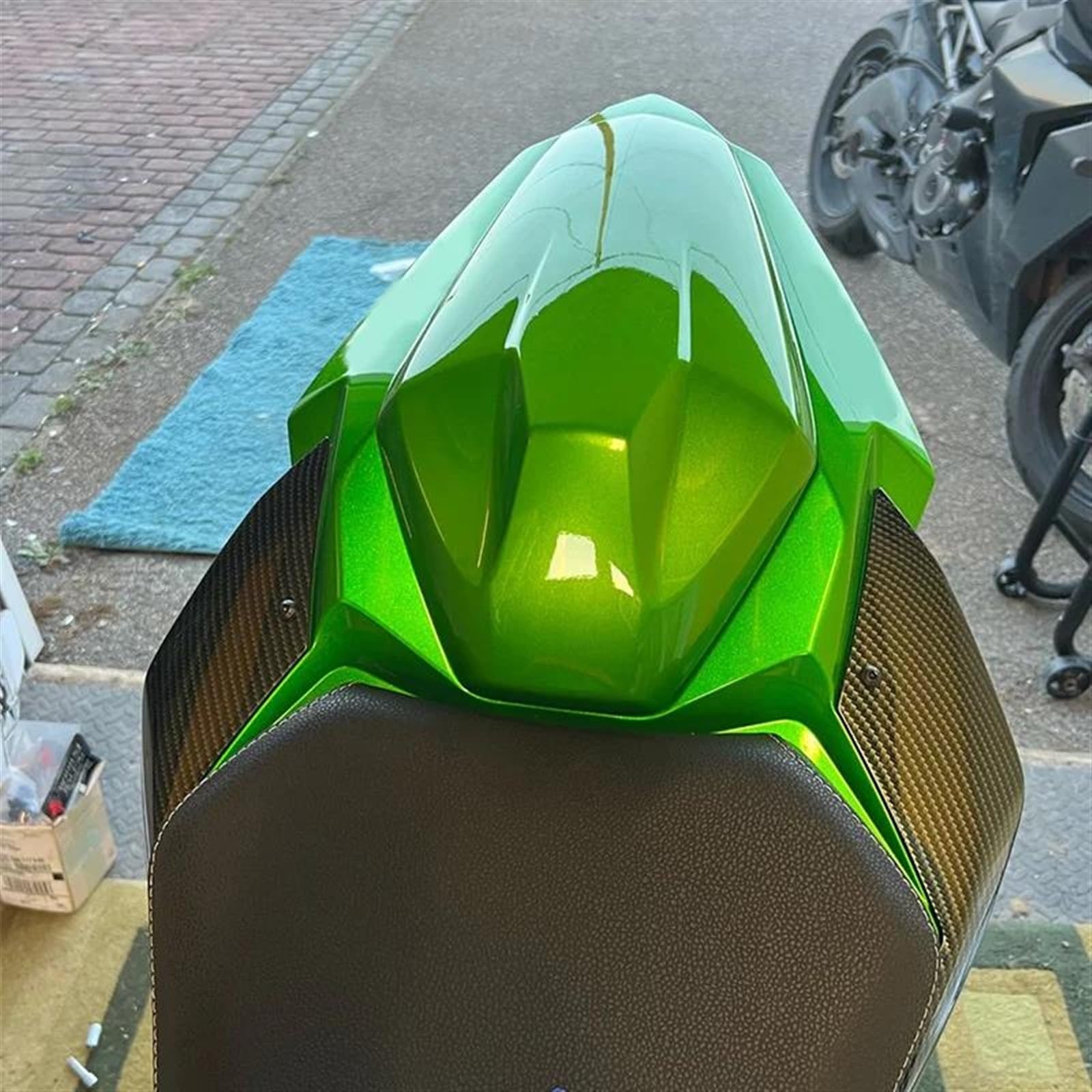 Amazon.com: Lorababer Motorcycle Rear Seat Cover Fits for Z H2 ZH2 