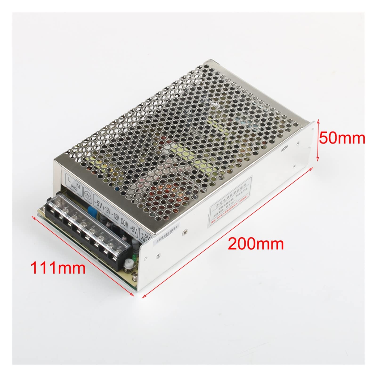 Alimentatore, Alimentazione in uscita quad 0W 5V 12V -5V -12V Power supply. Q-100b. Convertitore CC DC.