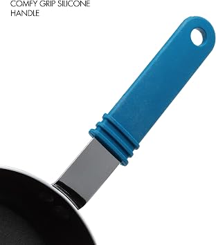 Ecolution Kitchen Extras 5-1/2-Inch Fry Pan, Mini, Blue