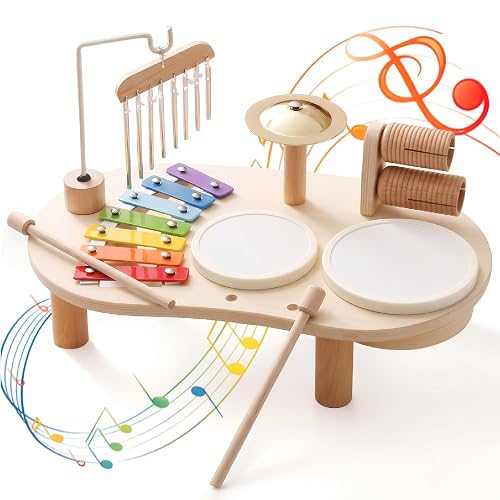 Instruments de Musique pour Enfants de 1 à 3 Ans,