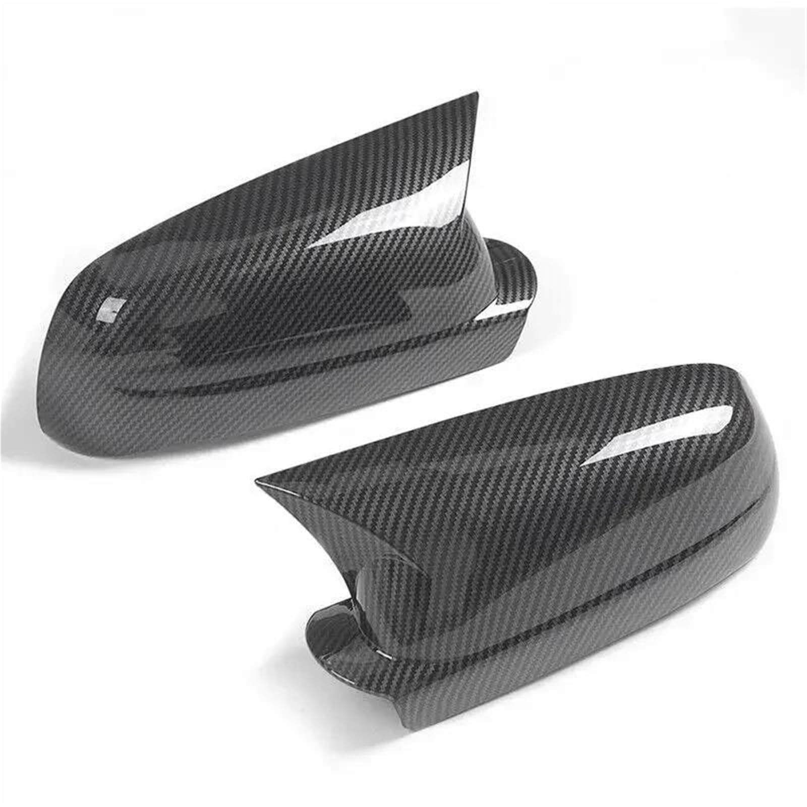 Car Rearview Side Wing Mirror Cover Cap Sticker for VW for Golf 4 MK4 1998-2002 for Passat B5 for Jetta Car Wing Mirror Covers(Carbon)