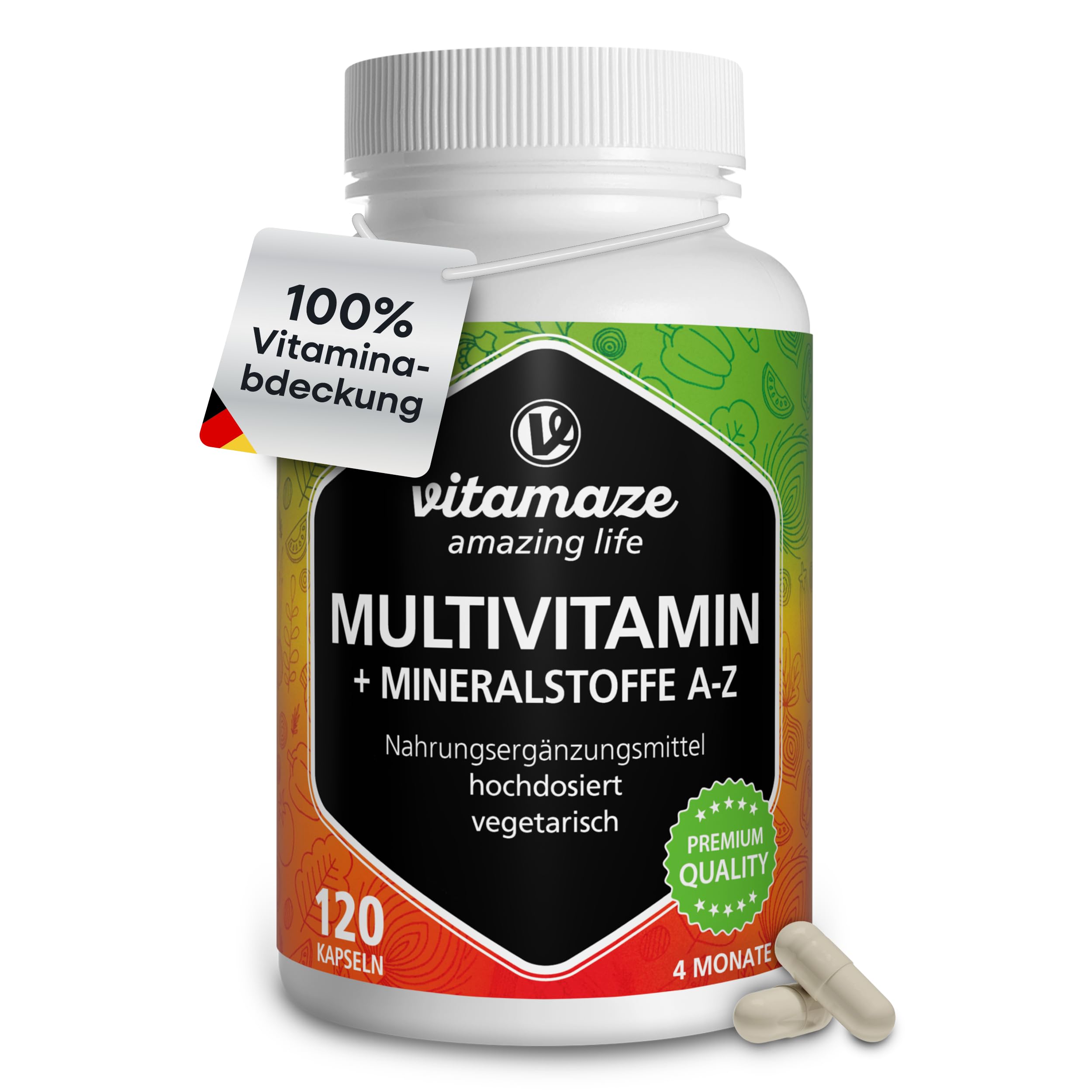 Multivitamin Kapseln hochdosiert