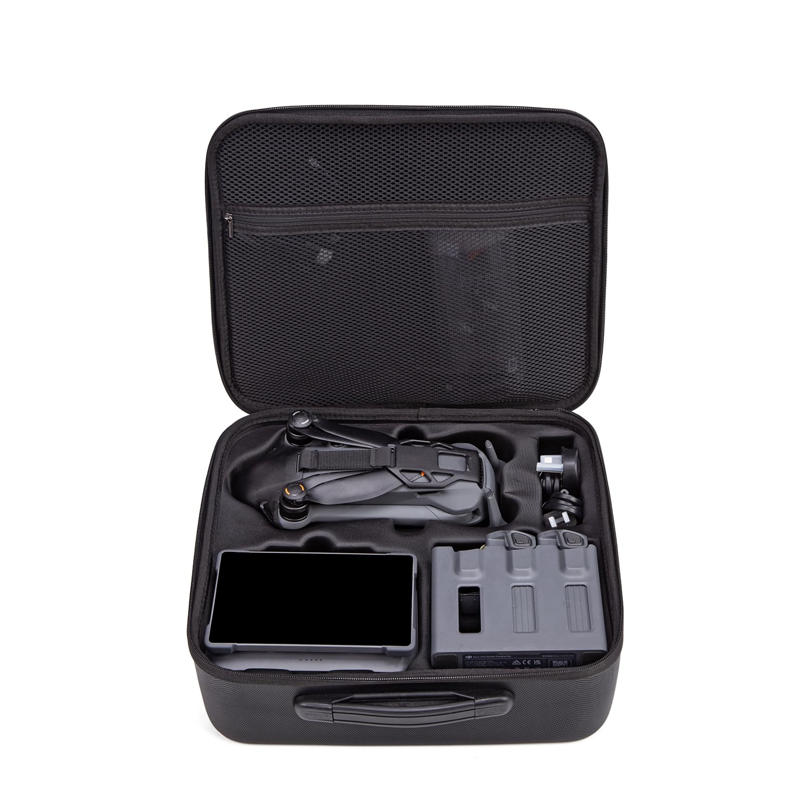 Custodia da trasporto compatibile con DJI Mavic 4 Pro, borsa porta telecomando per drone, custodia da viaggio, custodia protettiva per esterni, valigetta, organizer (solo custodia) (Per RC PRO 2)
