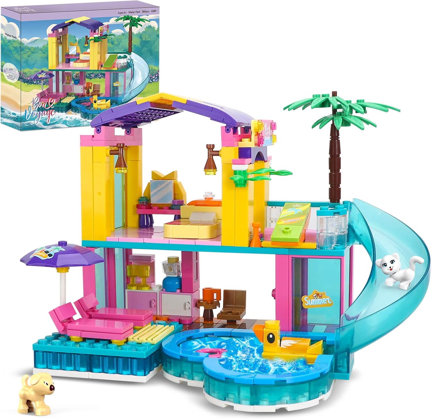 Dream Girls Friends Beach House Building Set 380 PCS