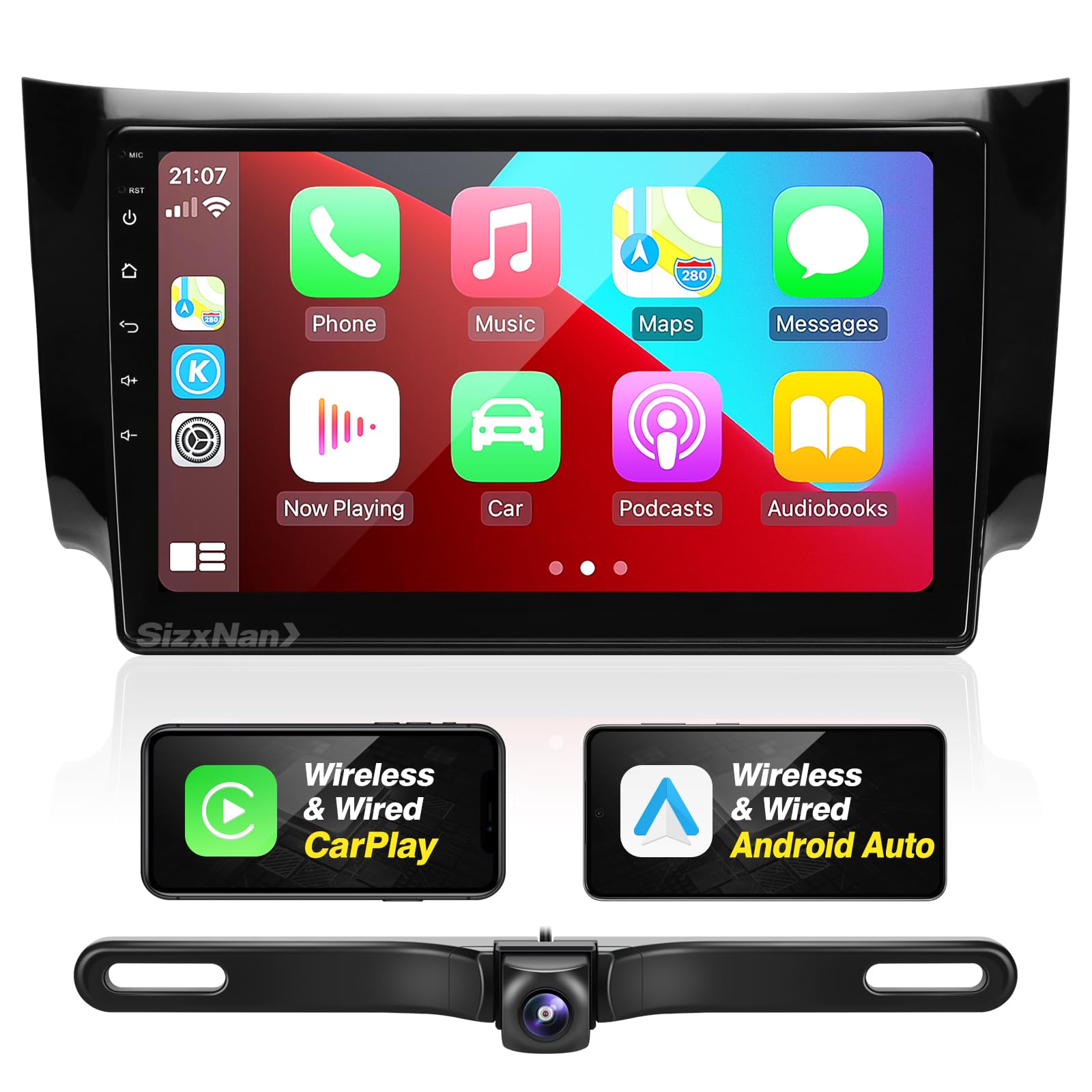 Amazon.com: SizxNanv for Sentra Radio 2013-2018 Upgrade