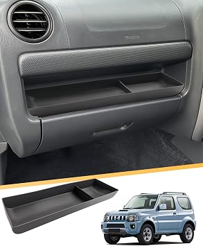 LFOTPP Passenger Instrument Panel Car Shelf Compatible with Jimny JB23 JB33 1998-2018, for Jimny 1998-2018 Accessories Centre Console Organiser Box Console Tray Dashboard Tray