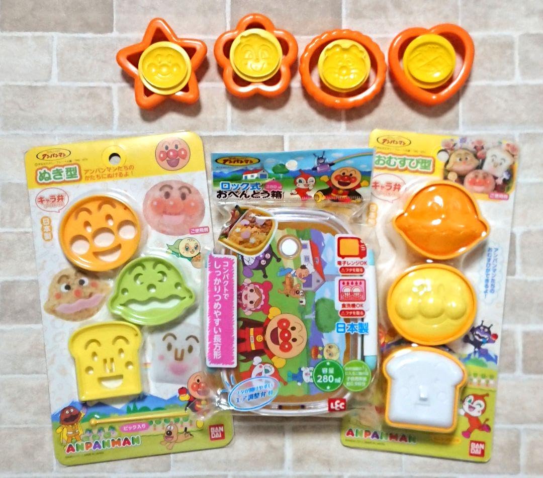 お弁当セットピック抜き型アンパンマン