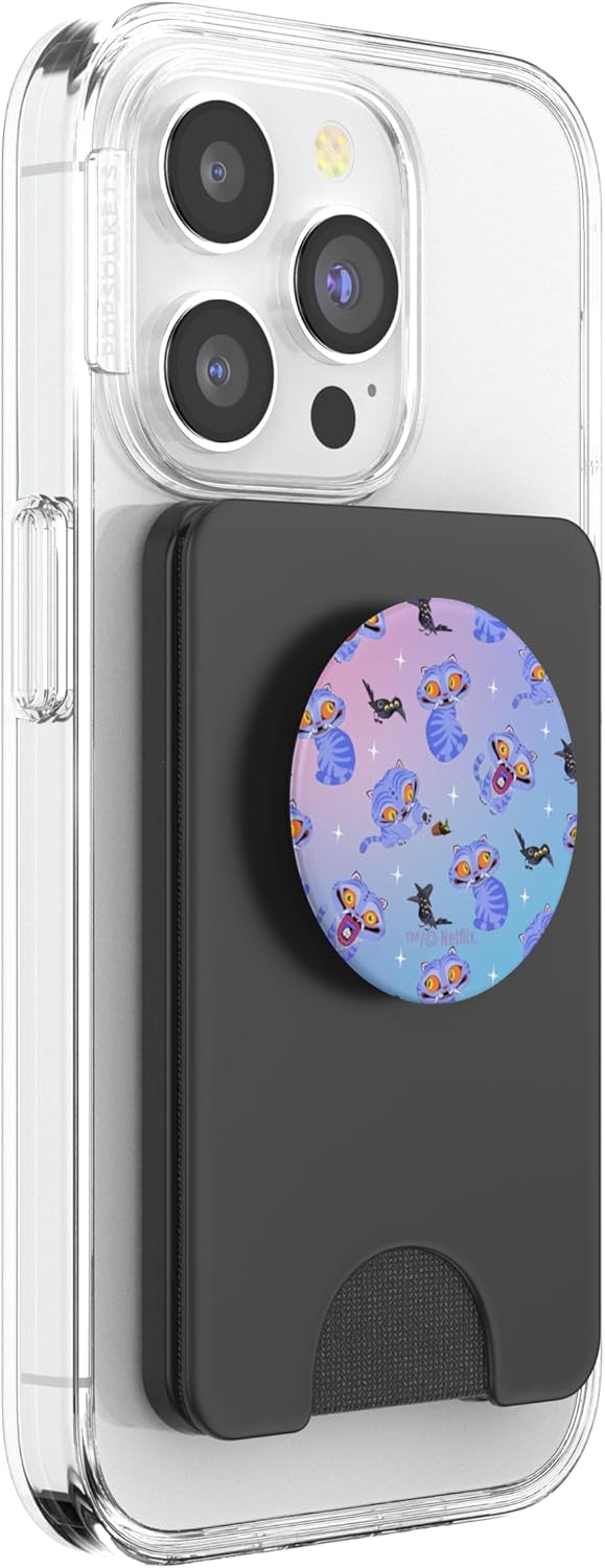 Kpop Demon Hunters Derpy Tiger and Sussie Magpie PopSockets PopWallet for MagSafe