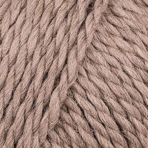 Drops Andes Pelote de laine alpaga et laine mélangée 65 % laine et 35 % alpaga, 99,2 g, 98 m (0619 beige (mélange))