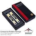 DOCOSS Premium Proffessional Stainless Steel Nail Cutter Set For Men,Women,Adults -Nail Clippers & Trimmers With Filer-Sharp,Smooth Japanese Nailcutter For Adults (Pack Of 2) (Gold) gallery image