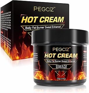 Hot Sweat Cream, Cellulite Cream for Belly, Thighs, Legs, Abdomen, Arms and Buttocks Fat Burner for Women and Men, 7 Day Flash Cream