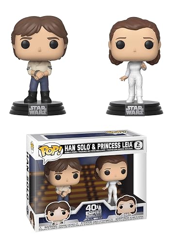 Funko Pop! Star Wars: Star Wars - Han and Leia 2-Pack