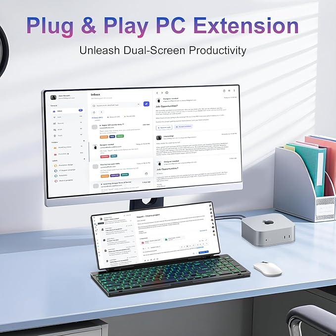 Monitor Extensor 12.8 Pulgadas FHD IPS miniatura 2