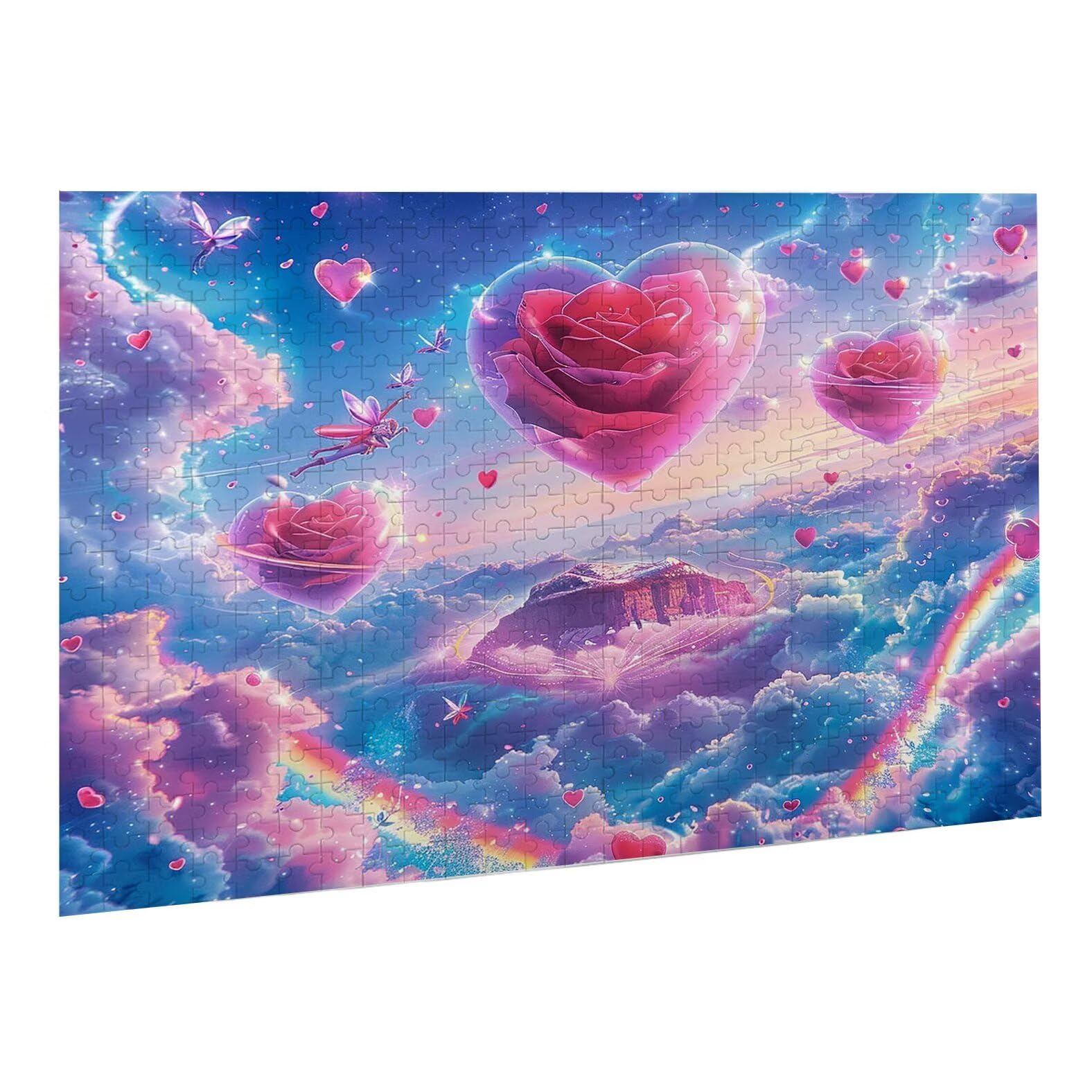 Jigsaw Puzzle, 4000 Pezzi Puzzle Classici, Fiore Puzzle Rilassamento Intelligence, Mpossibile Difficile Puzzles impegnativo per adulti Puzzles per Gioco Familiare, Regalo per Amore Amico Vista K0F-300