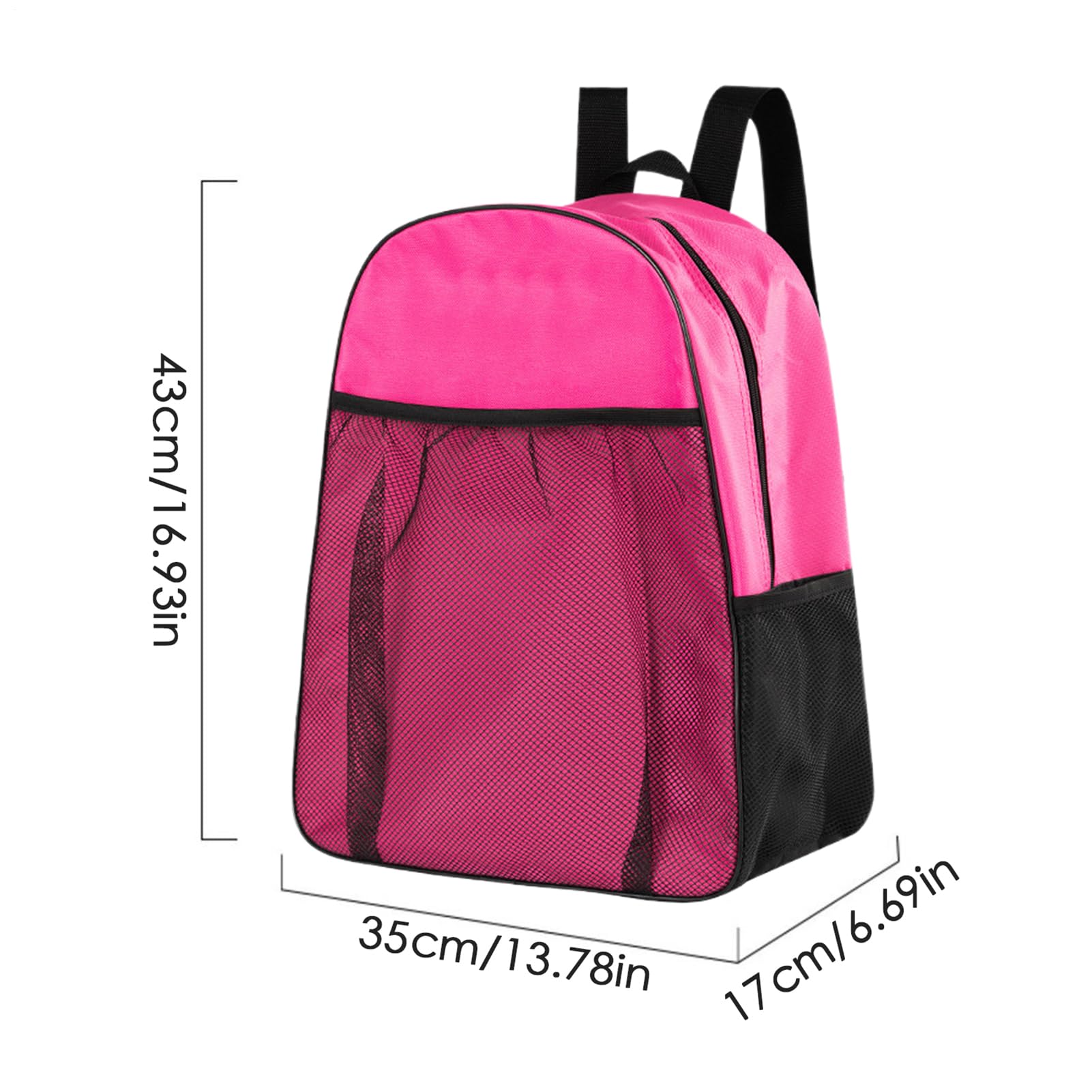 Sac à dos De Rangement De Skate Roller - Étui De Skate Imperméable Portable | Sac De Sport Compartiments | Zace De Voyage Confortable | Organisateur Multi-poches Pour Patins |