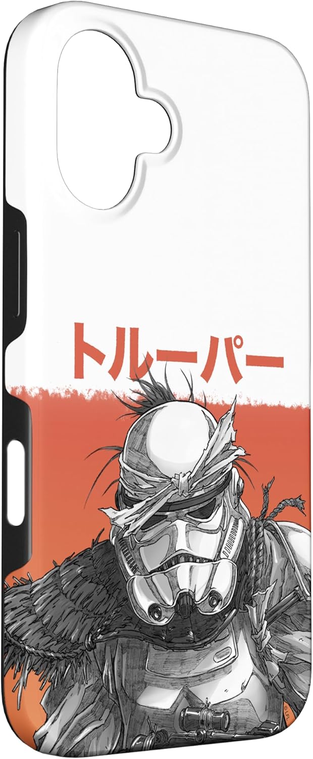 iPhone 16 Star Wars Visions Stormtrooper Samurai Color Pop Case